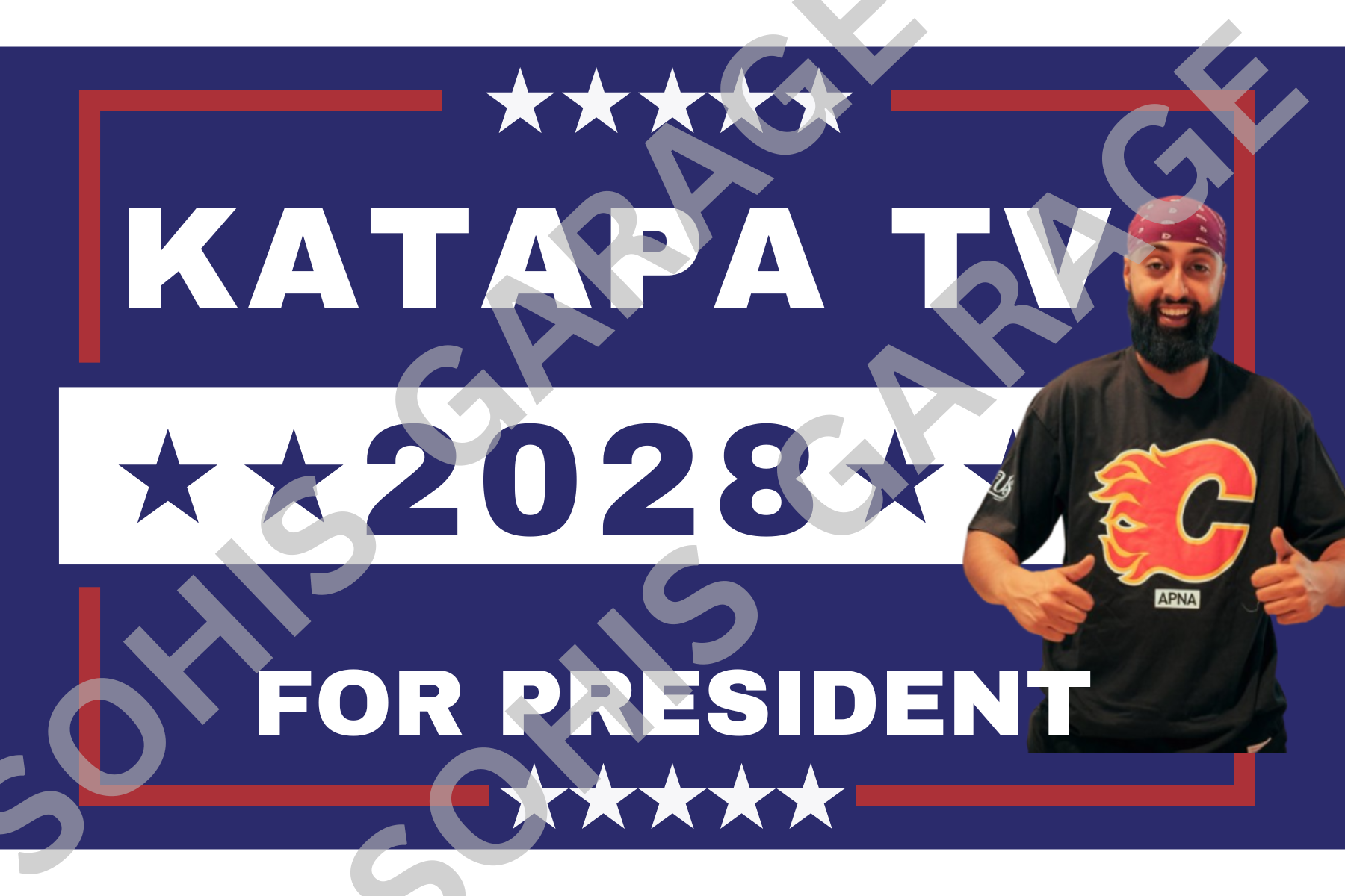 KATAPA TV FLAG