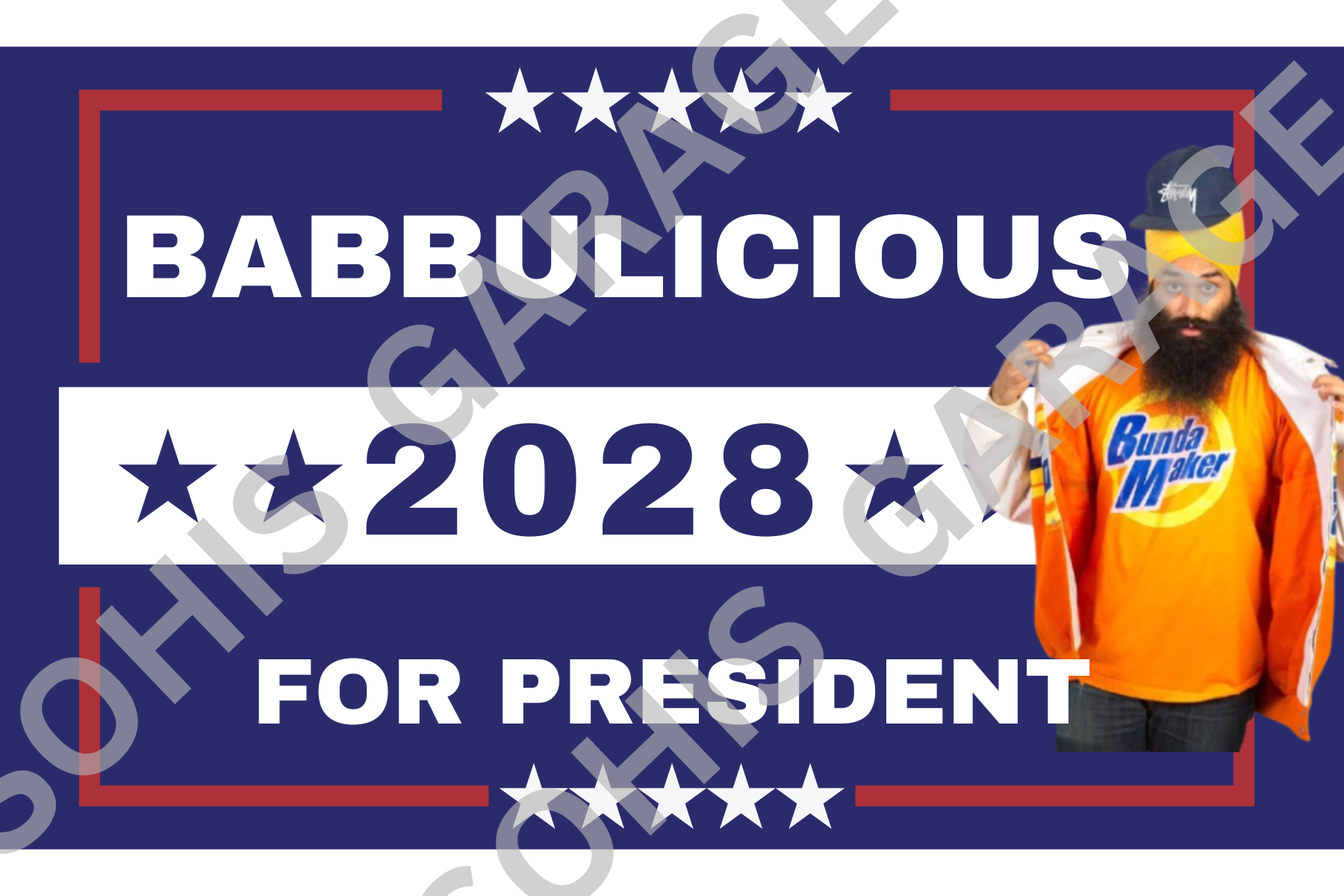 BABBULICIOUS FLAG