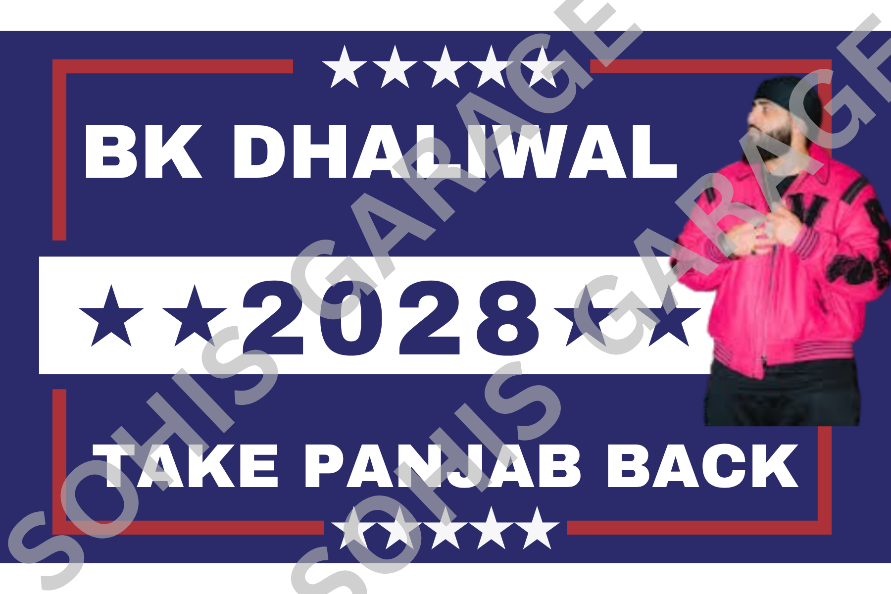 BK DHALIWAL flag