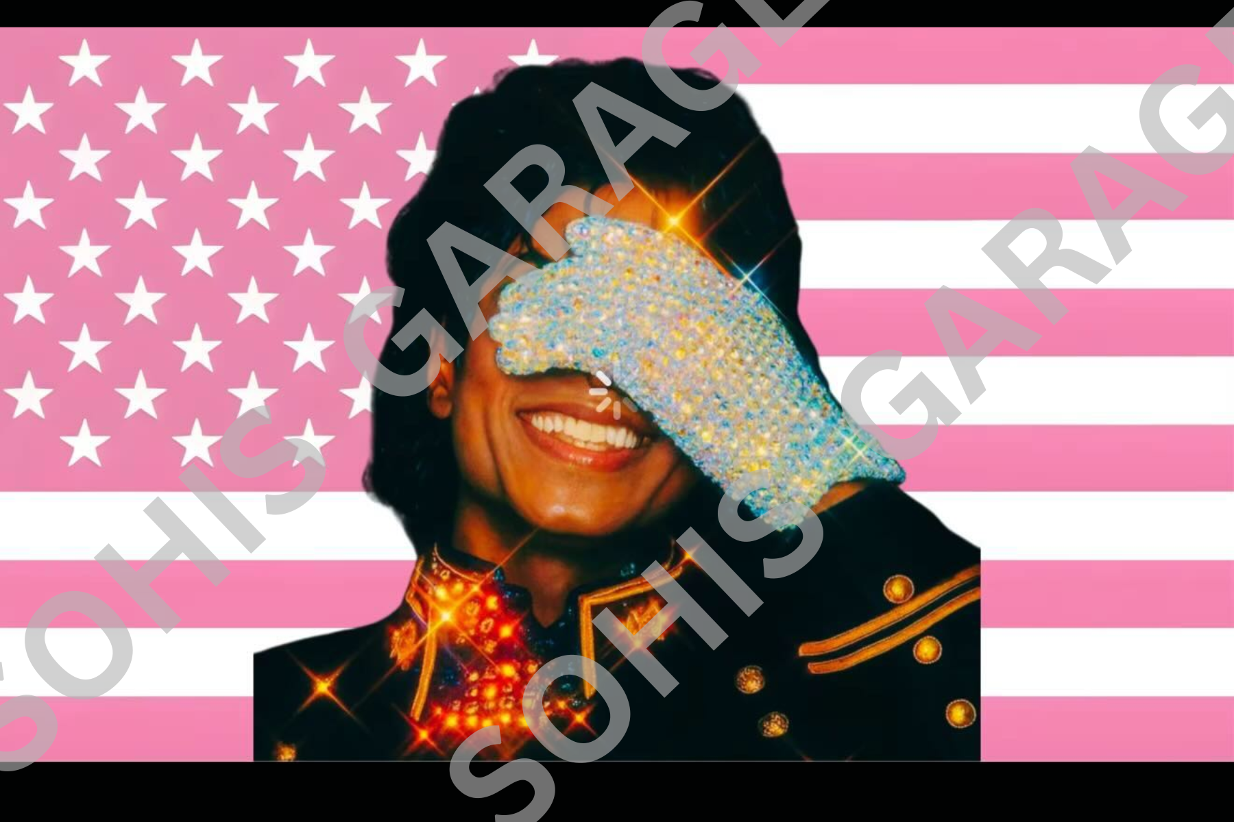 michael jackson flag
