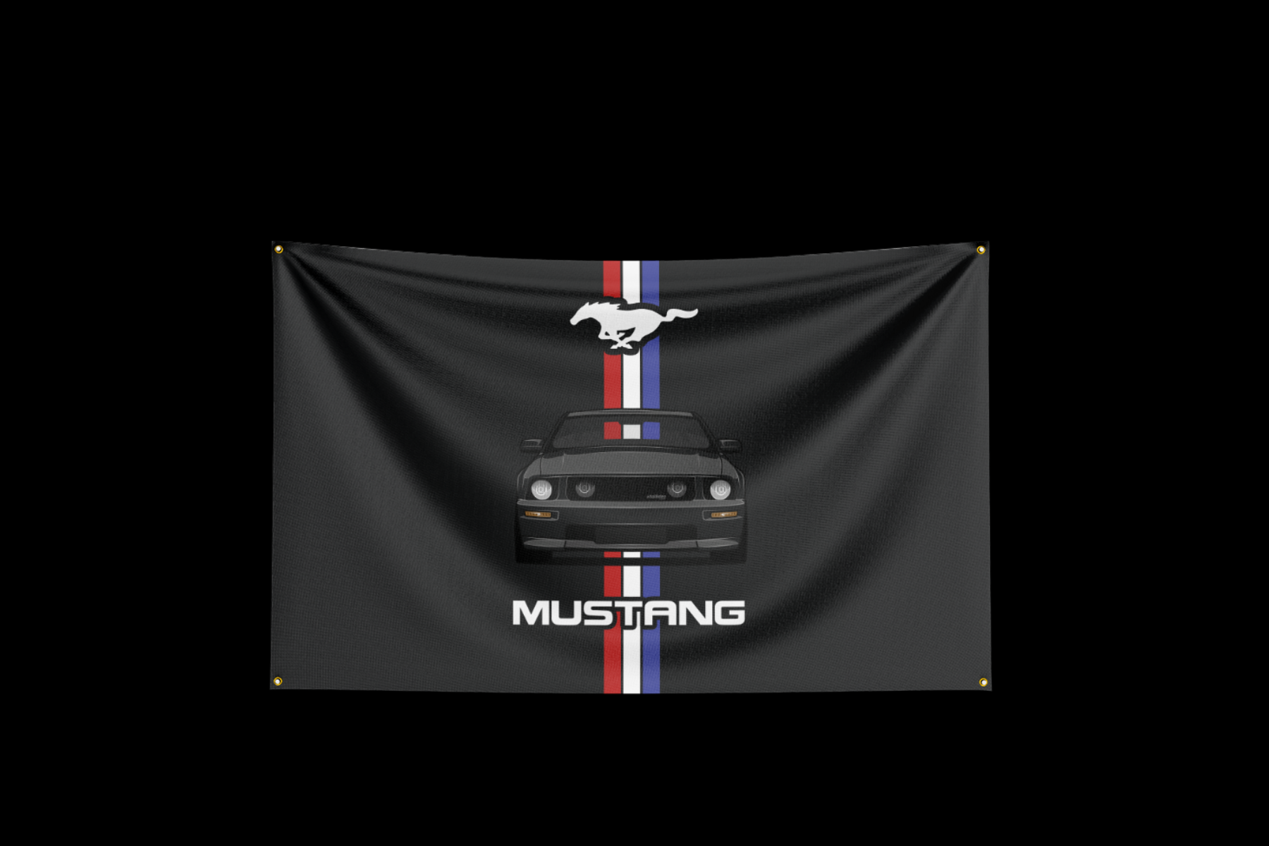 MUSTANG FLAG 1