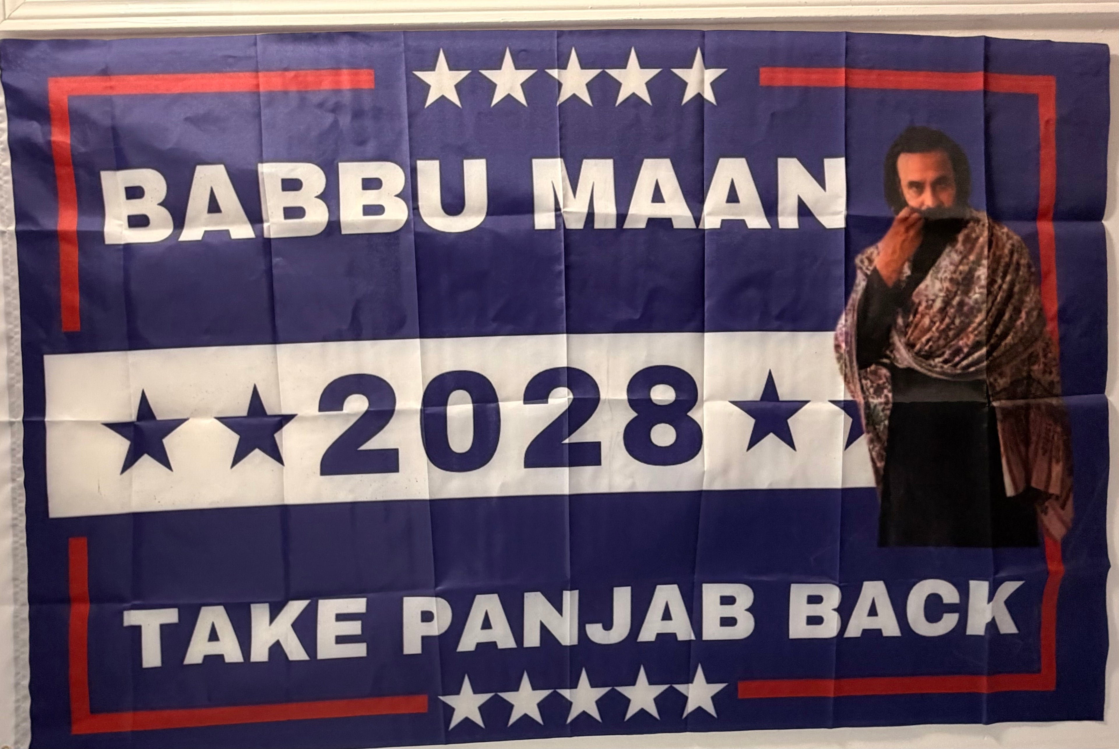 Babbu maan flag