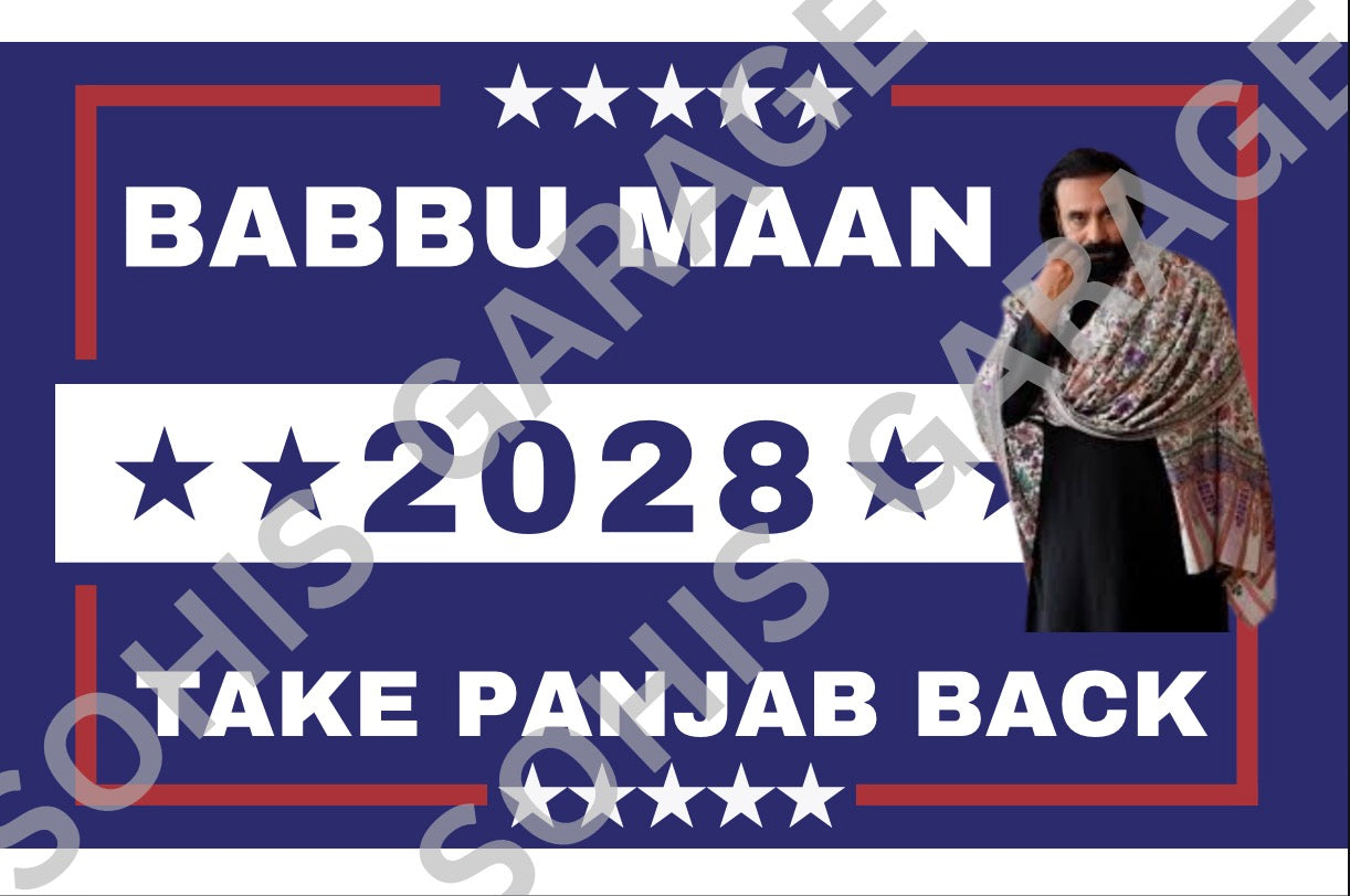 Babbu maan flag