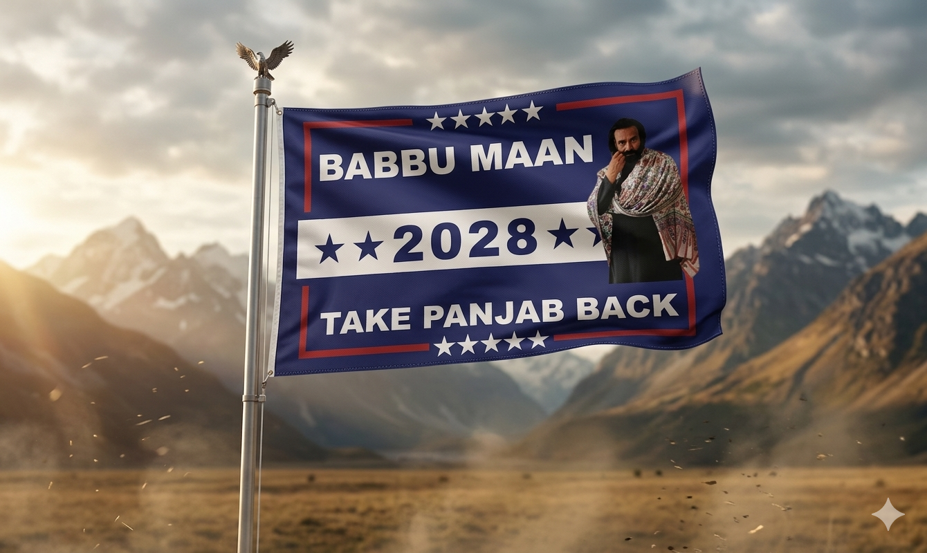 Babbu maan flag