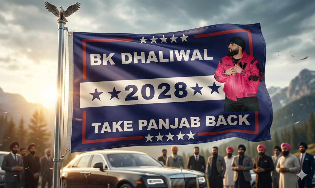 BK DHALIWAL flag