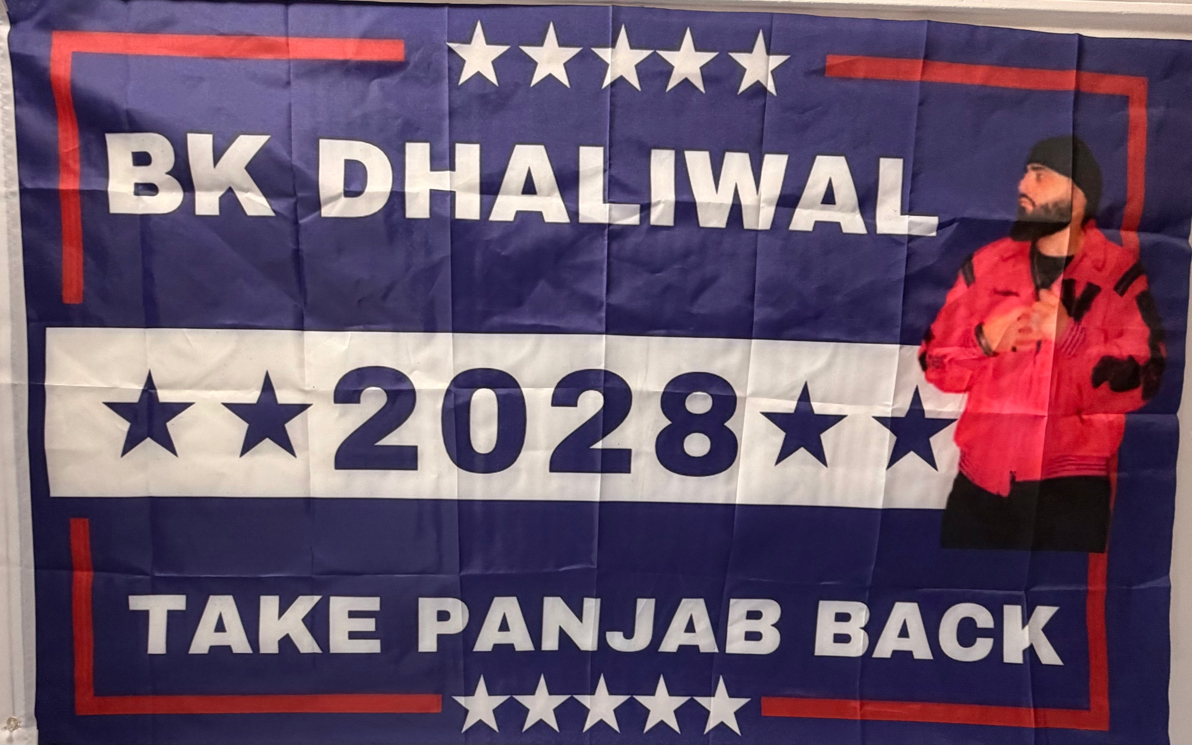 BK DHALIWAL flag