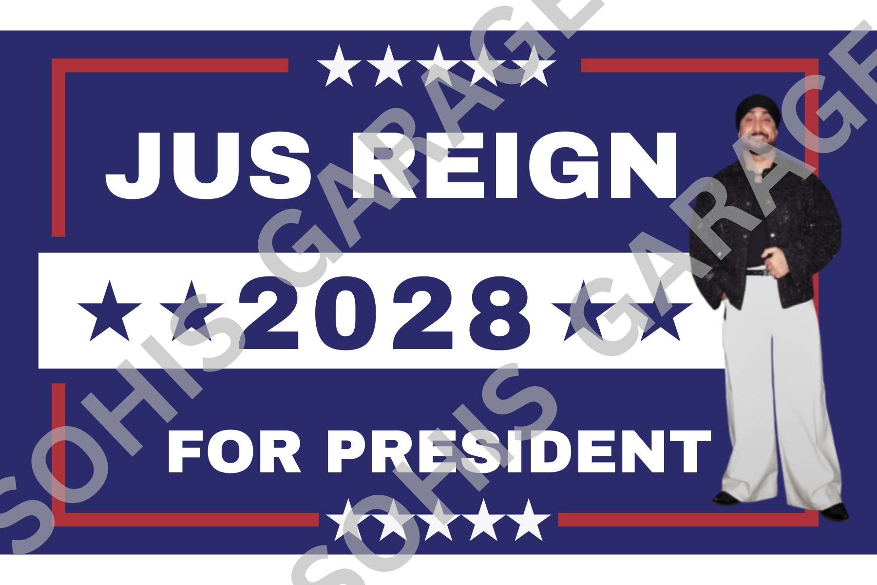 JUS REIGN flag